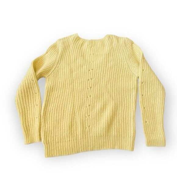 NWT  Anine Bing Sweater, Sunny Ribbed Alpaca-blend Sweater Lime Green (Yellow) - Picture 4 of 15